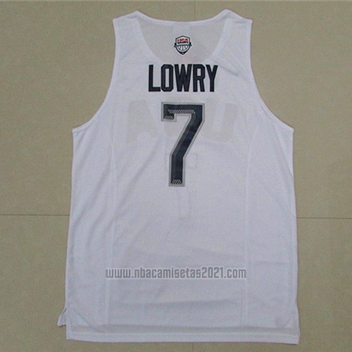 Camiseta USA 2016 Kyle Lowry #7 Blanco